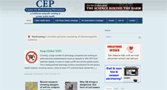 Desktop Screenshot of electrosmogprevention.org